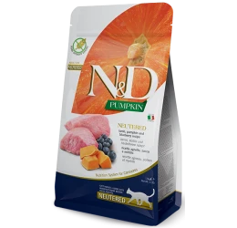 N&D Cat Pumpkin Lamb & Blueberry Neutered 1,5kg N&D Cat Pumpkin Lamb & Blueberry Neutered 1,5kg